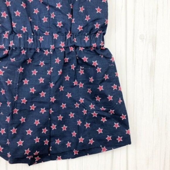 CREWCUTS Girls' Star Print Romper  - Picture 2 of 6